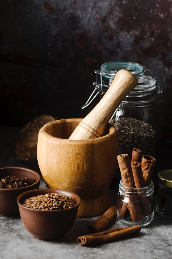 Ayurvedic herbs and traditional preparation