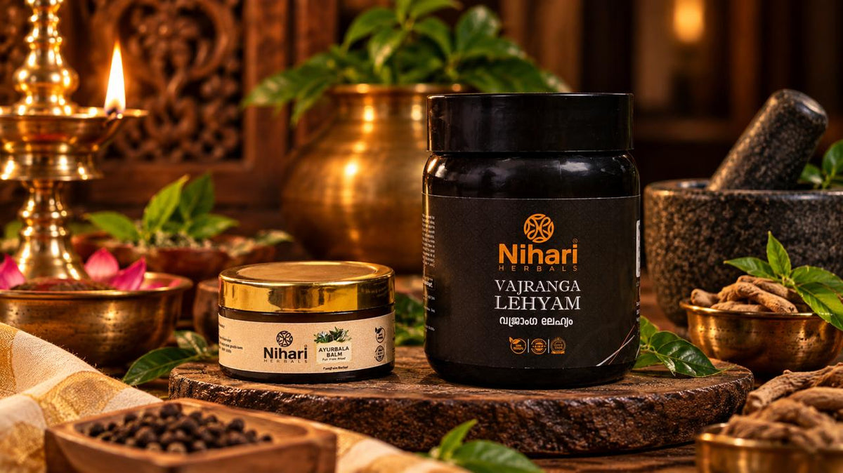 Pain Relief Combo 2: Ayurbala Balm + Vajranga Lehyam