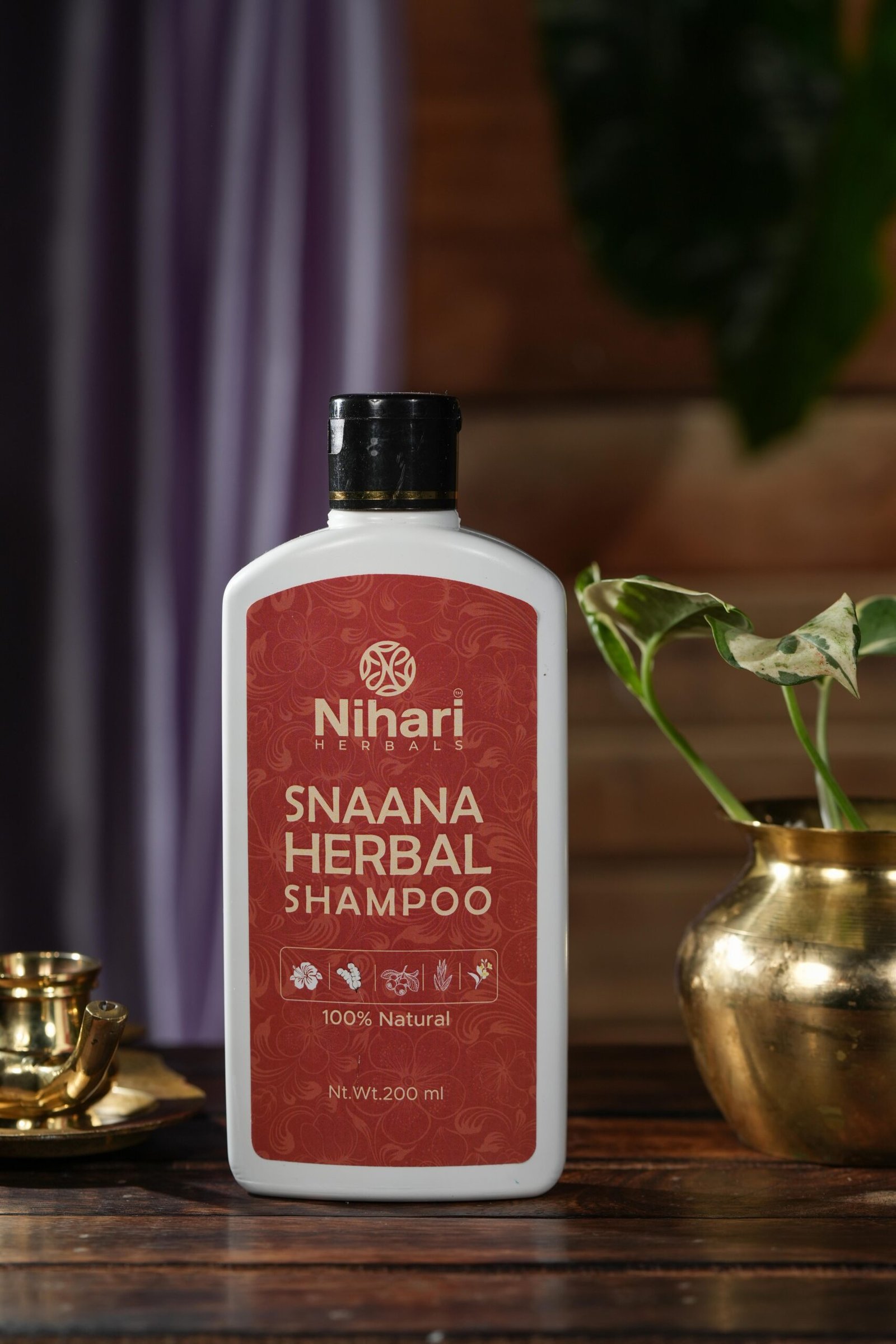 Snaana Herbal Shampoo (200ml) - Image 4