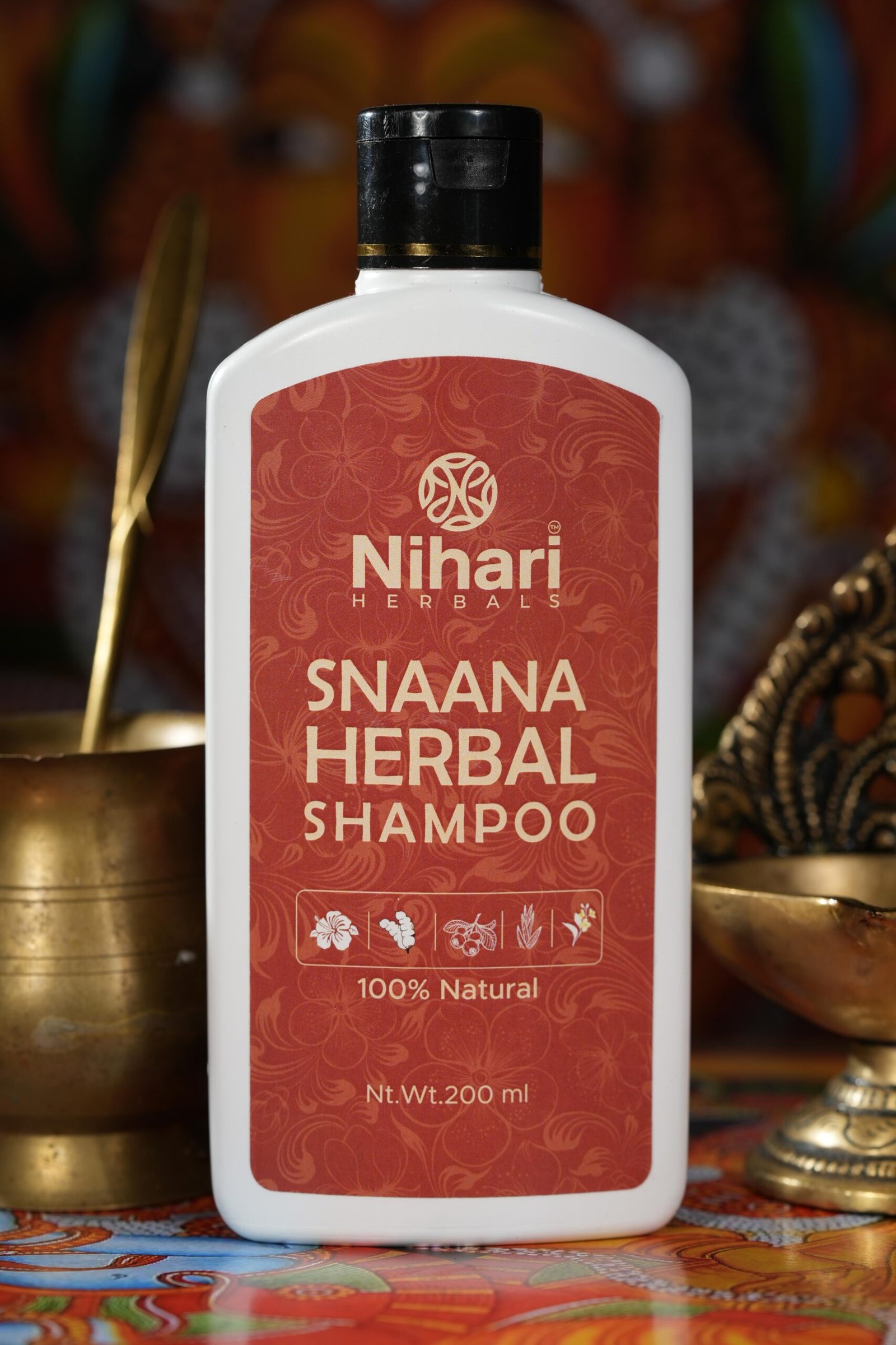Snaana Herbal Shampoo (200ml) - Image 3