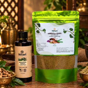 Combo Offer 8 Ayurbala Tailam 200ml + Changalamparandadi Chammanthipodi ₹780/-